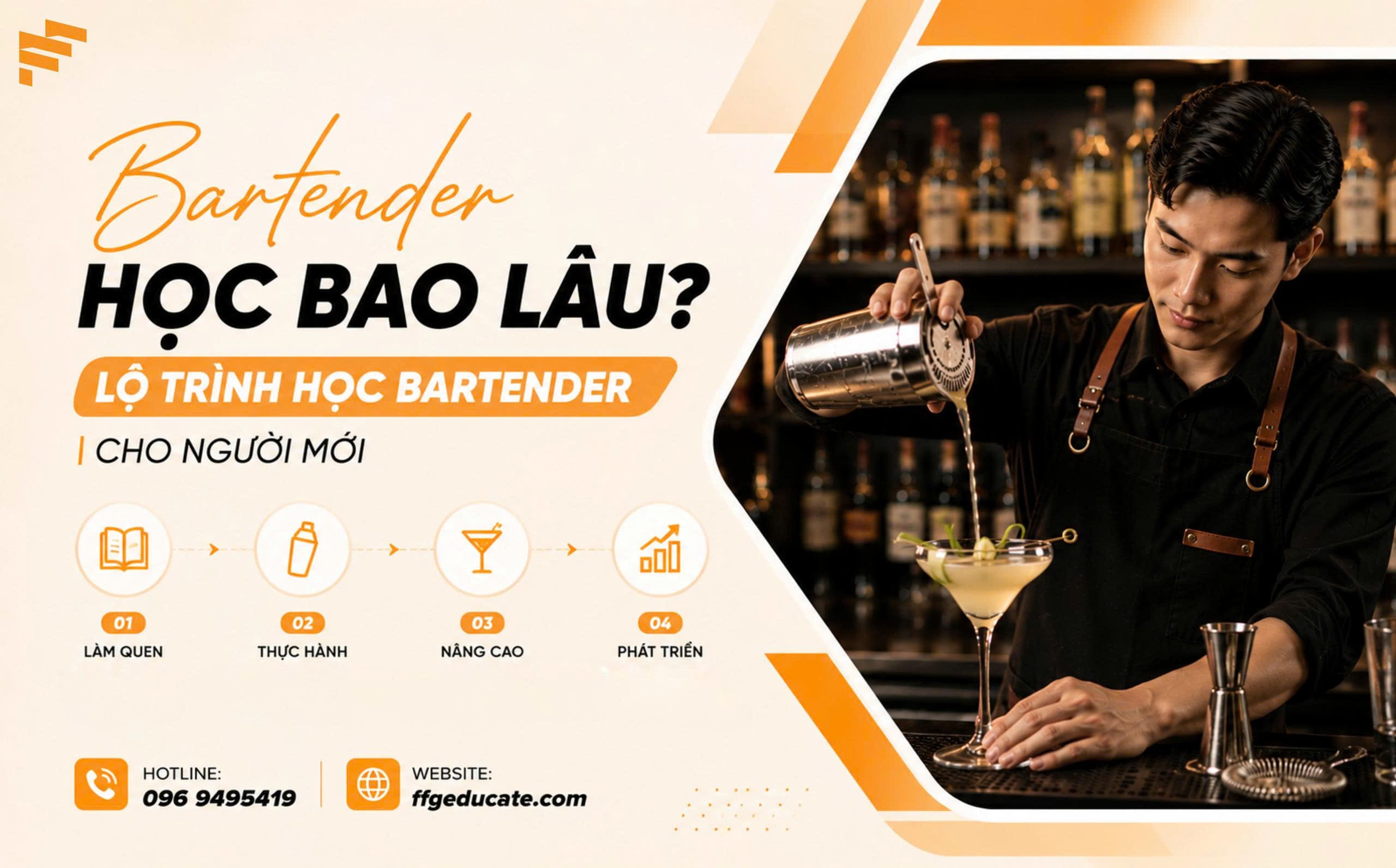 Bartender học bao lâu